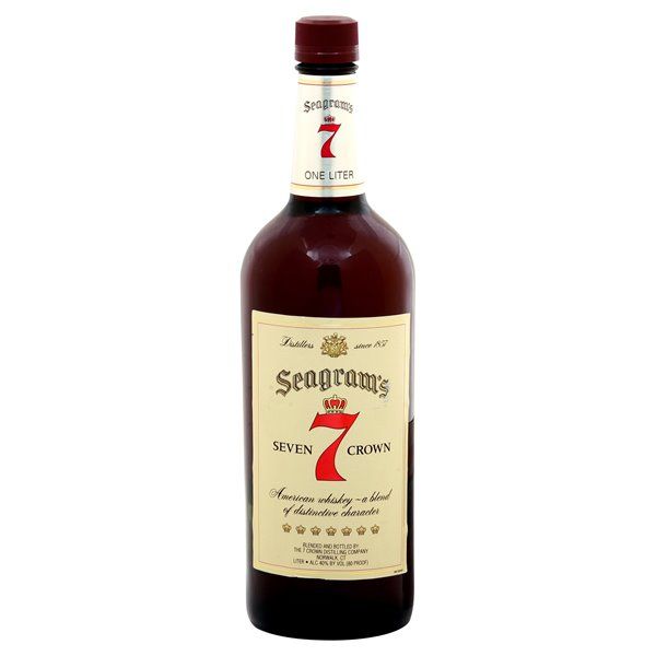 SEAGRAM'S 7 CROWN 80 1L