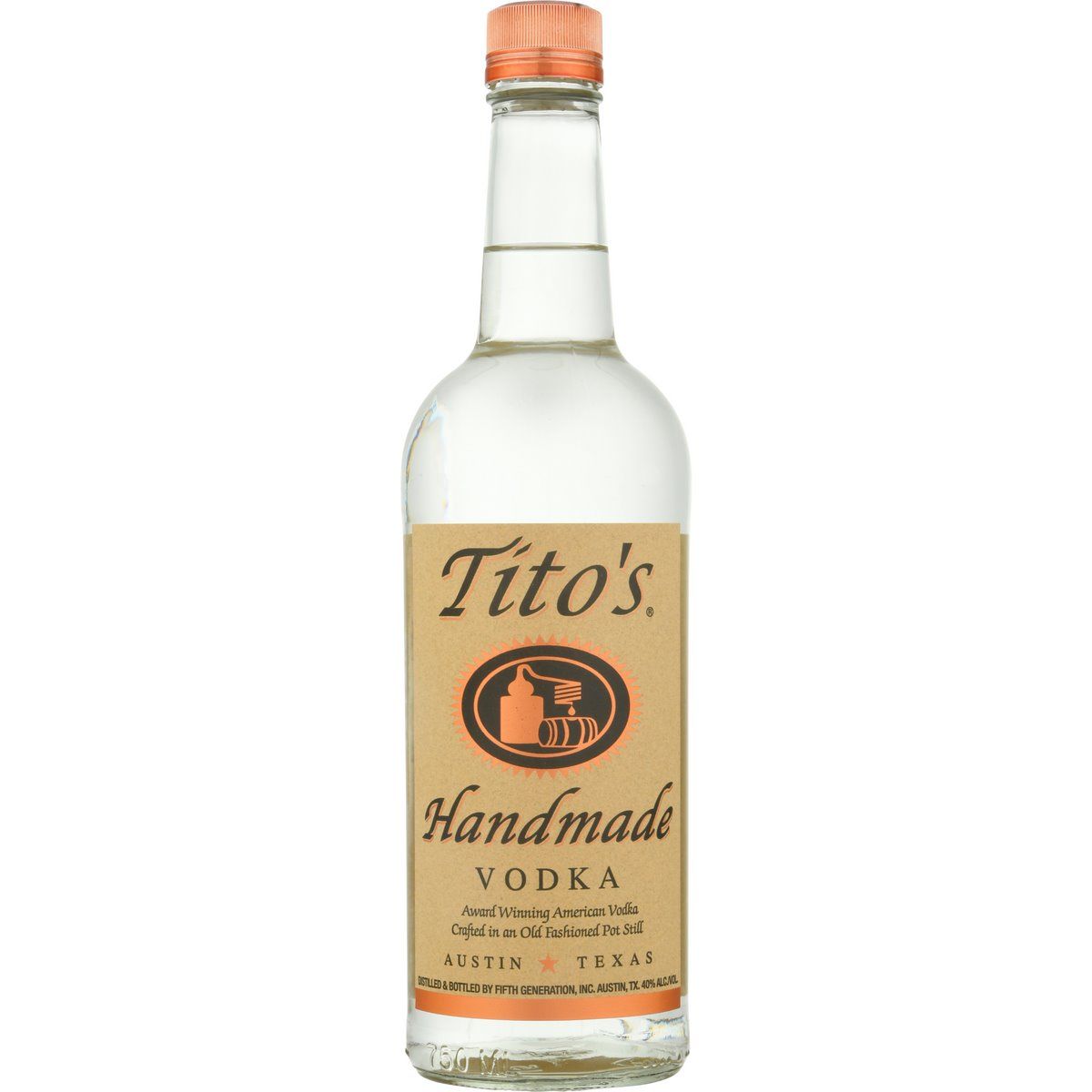 TITOS TITO'S HANDMADE VODKA 750ML
