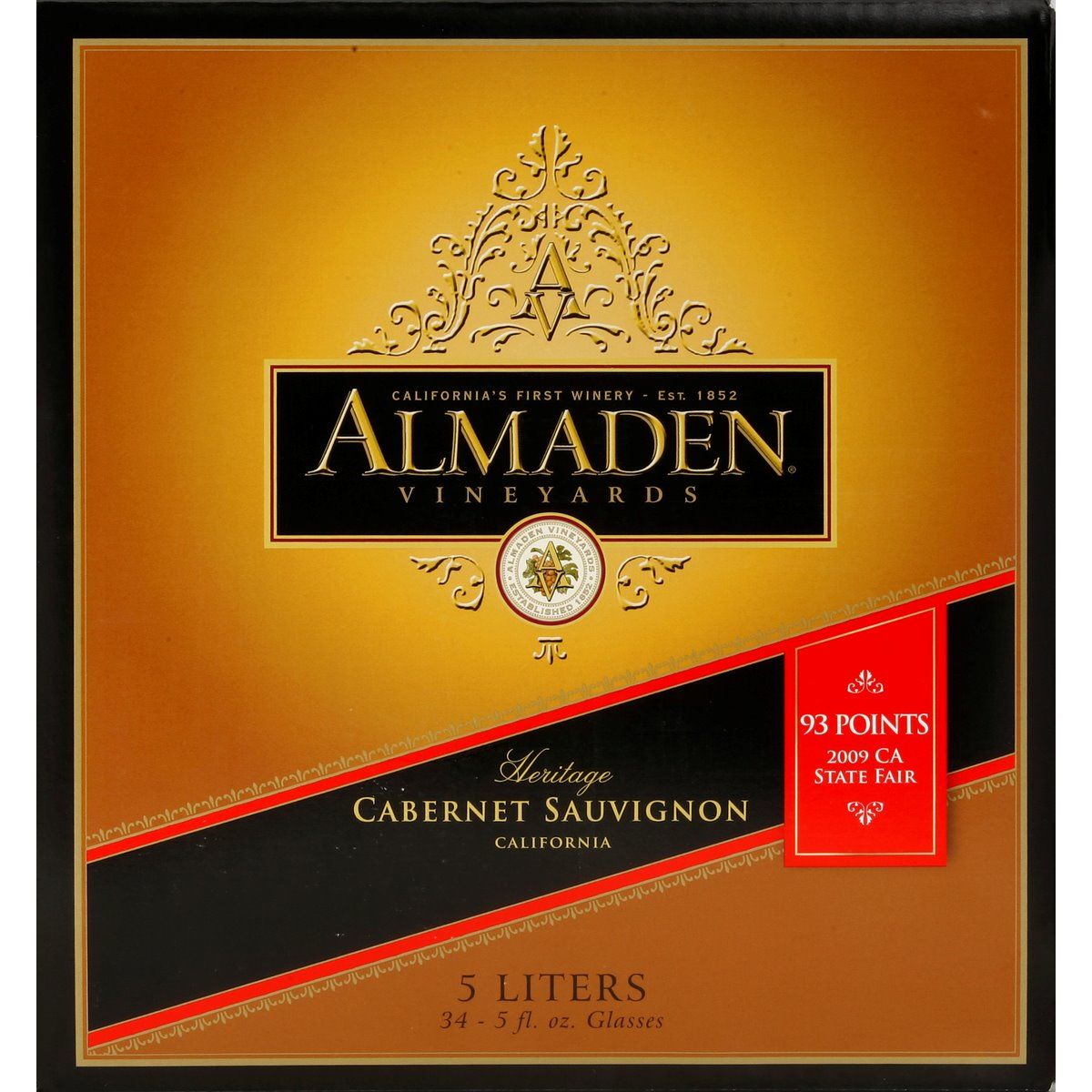 ALMADEN CABERNET SAUVIGNON 5L