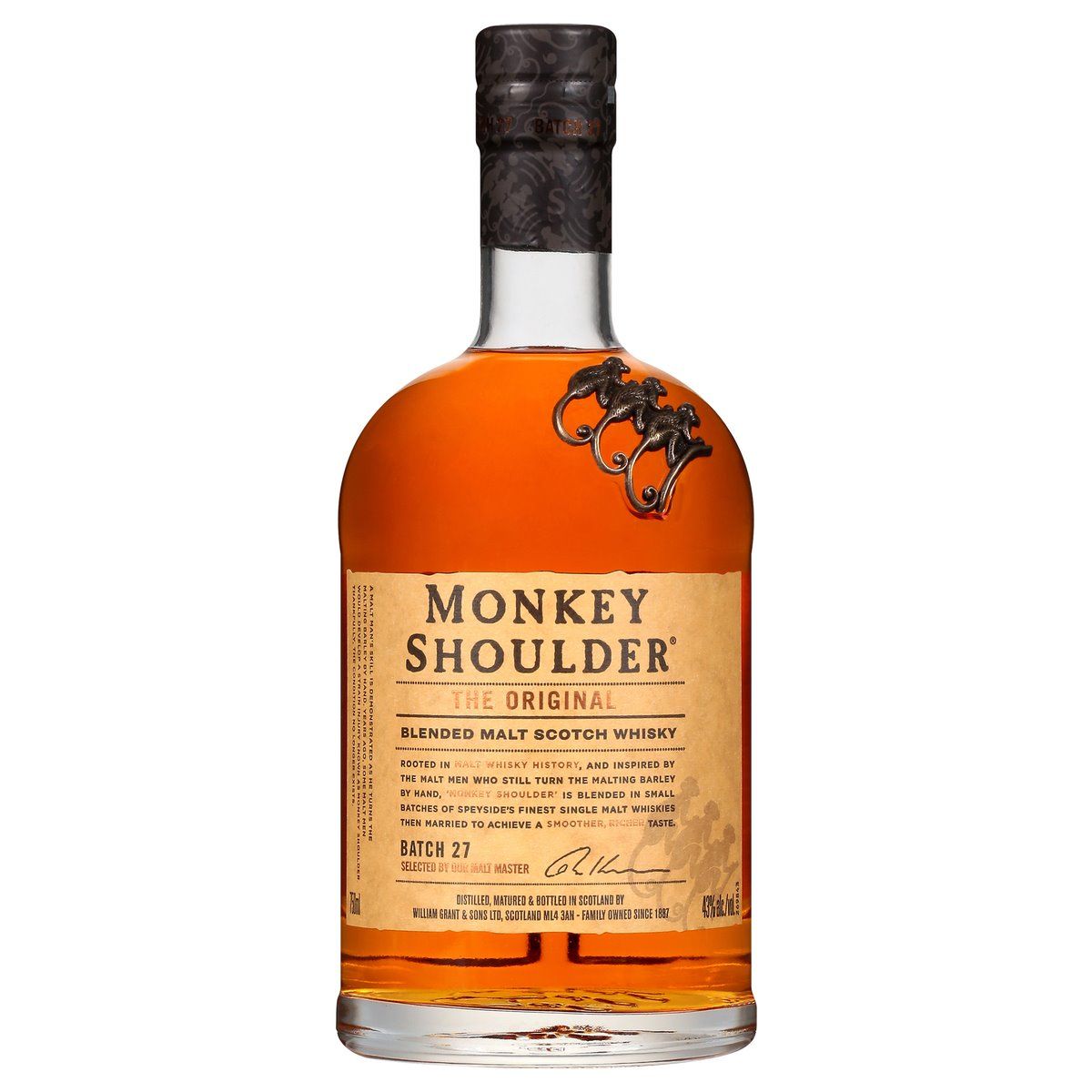 MONKEY SHOULDER BATCH 27 BLENDED MALT 750ML