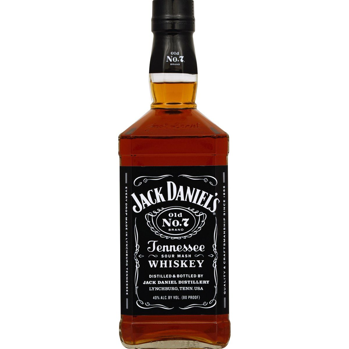 JACK DANIEL'S OLD NO. 7 WHISKEY BLACK 1.75L
