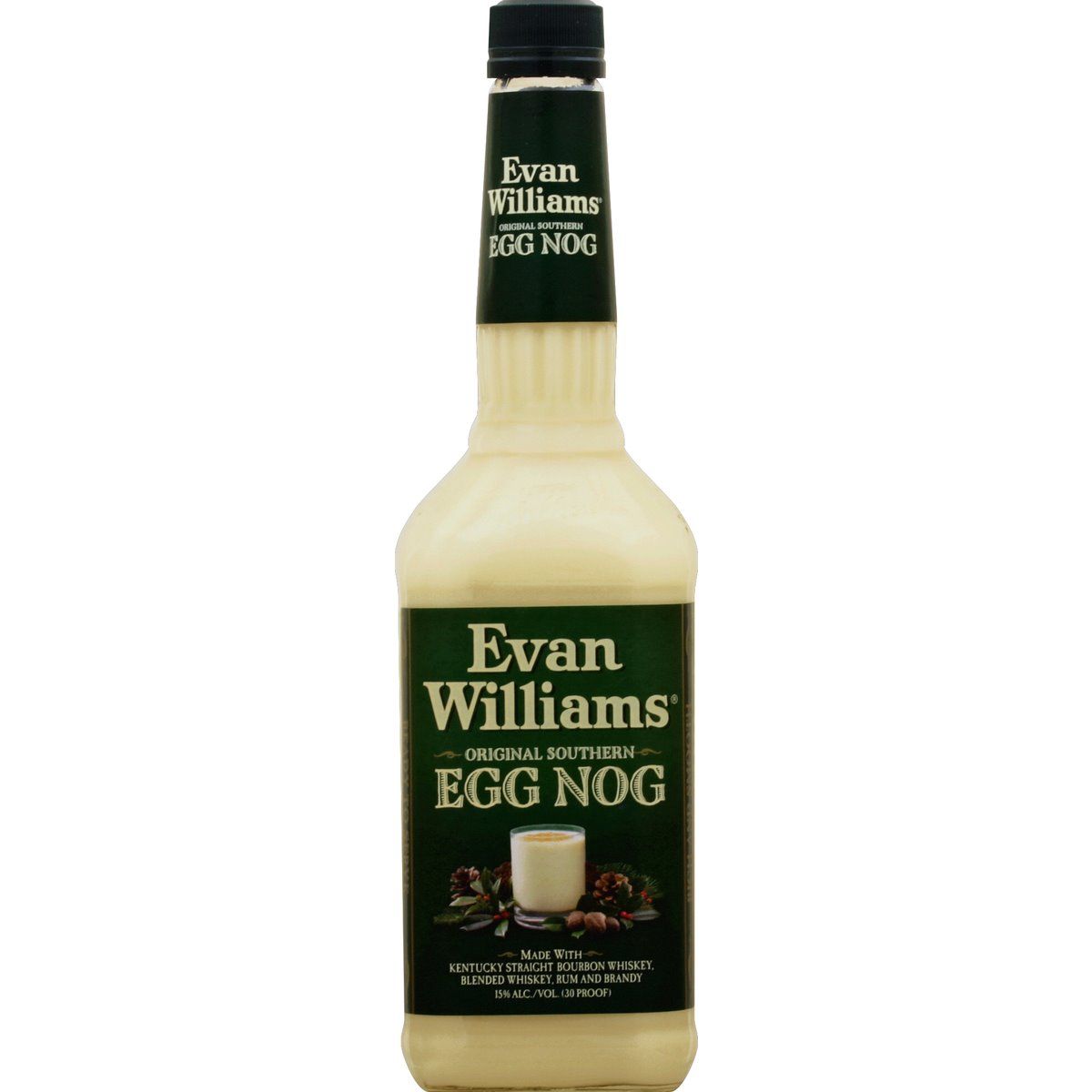 EVAN WILLIAMS EGG NOG LIQUEUR 750ML