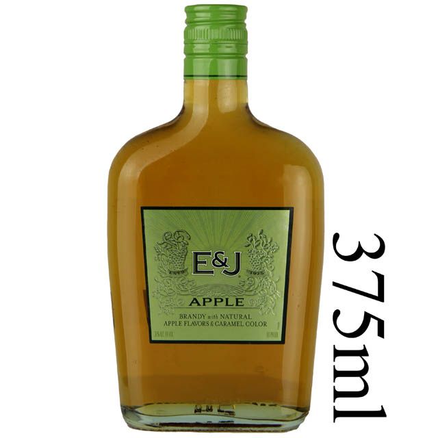 E&amp;J APPLE BRANDY 375ML