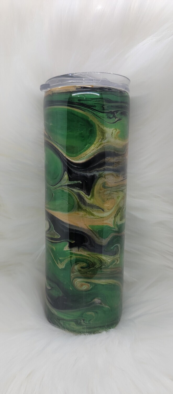 20oz Skinny Ink &amp; Pigment Camo Swirl #1
