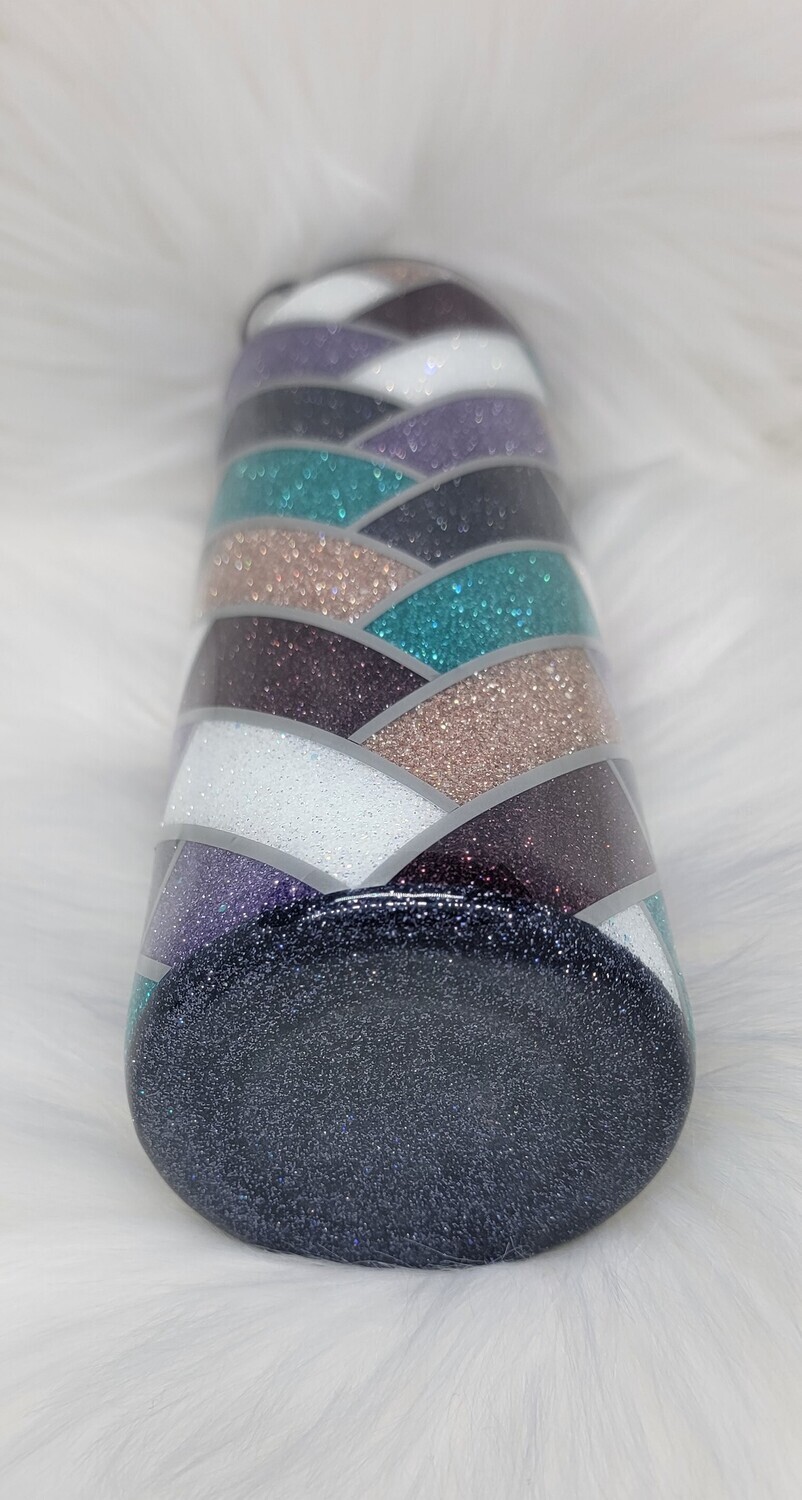 20oz Skinny 6 Color Herringbone