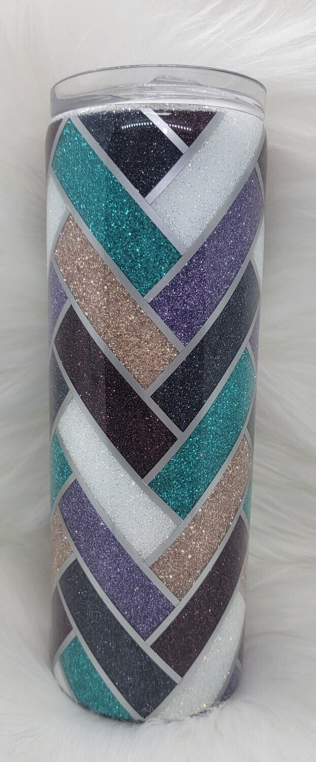 20oz Skinny 6 Color Herringbone