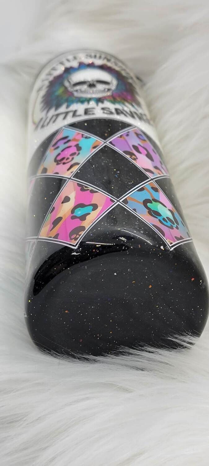 20oz Half Argyle Tumbler