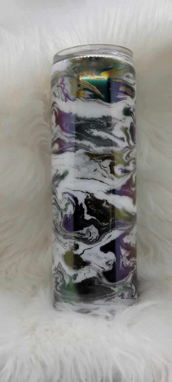 30oz Chrome Ink Swirl