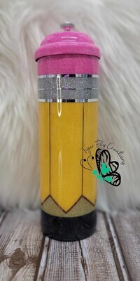Glitter Pencil Holders