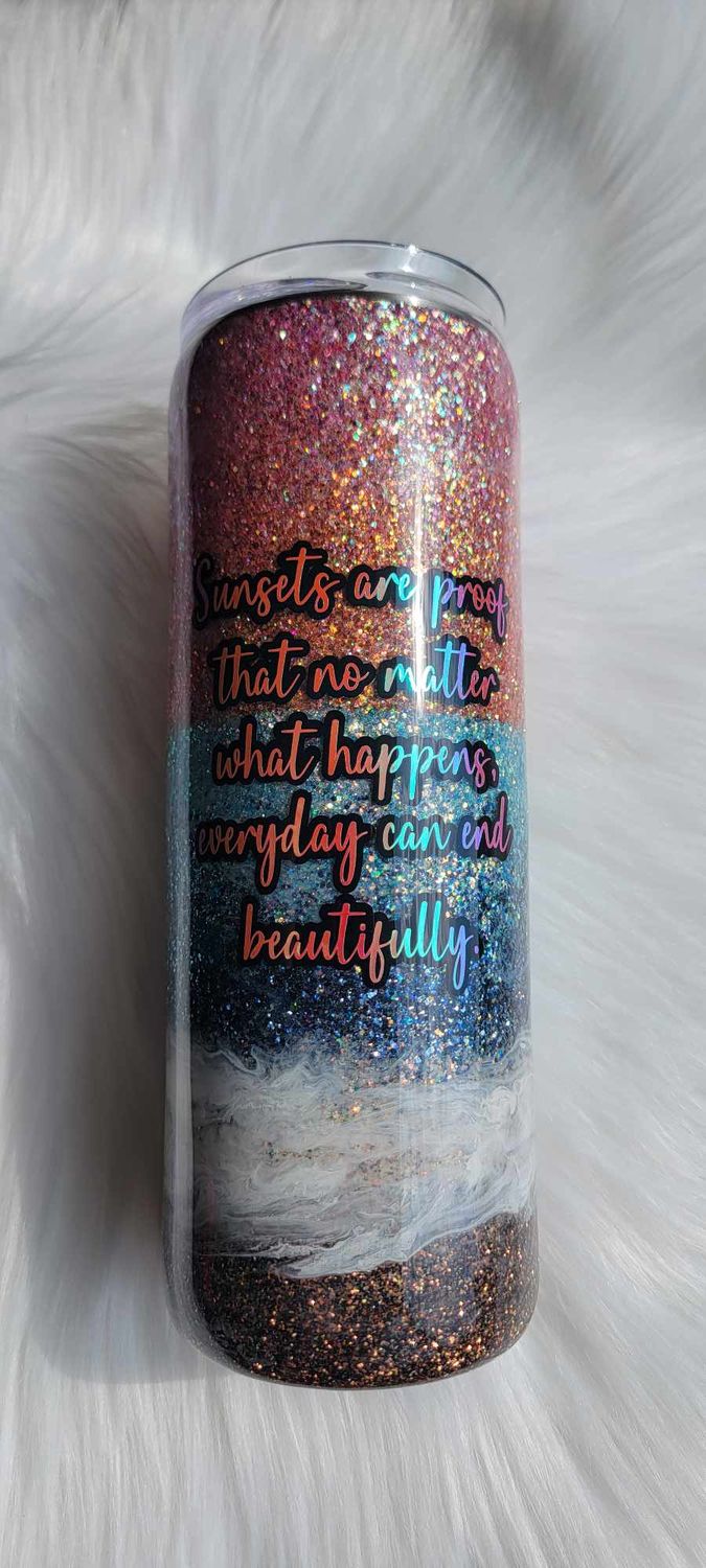 20oz Sunset Tumbler