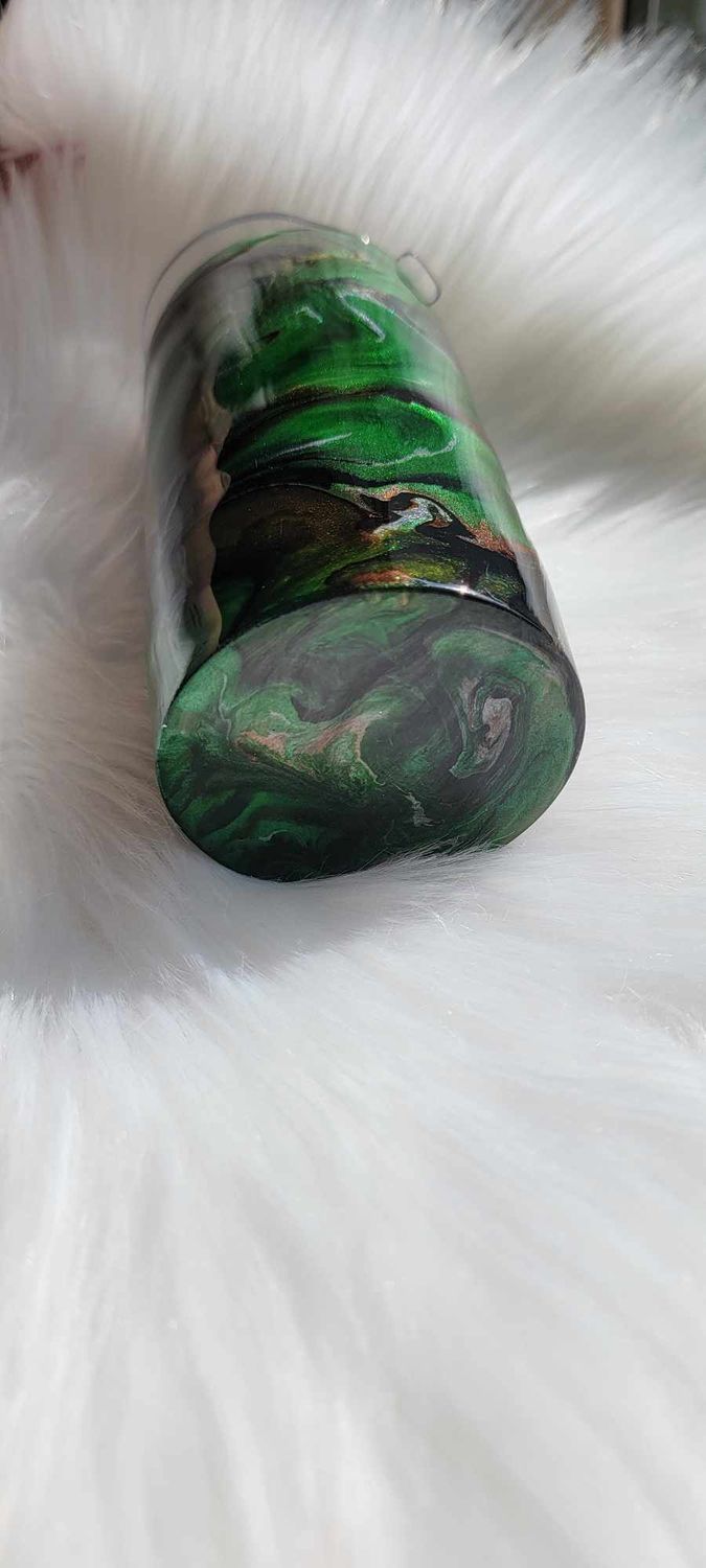 12oz Duo Camo 2 Screw on lids