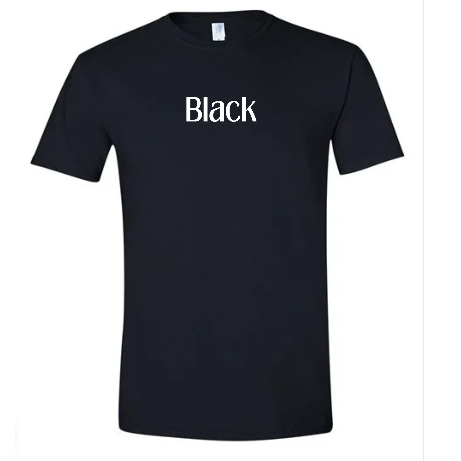 All T-shirt colors available (subject to change if unavailable from vendors)