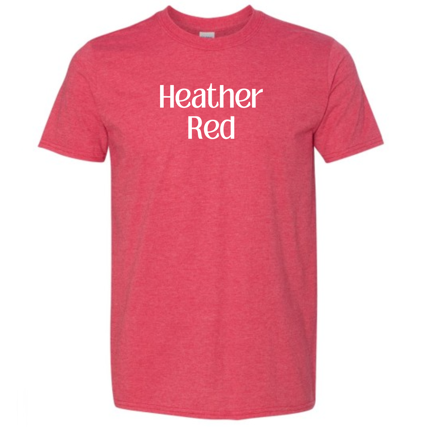All T-shirt colors available (subject to change if unavailable from vendors)