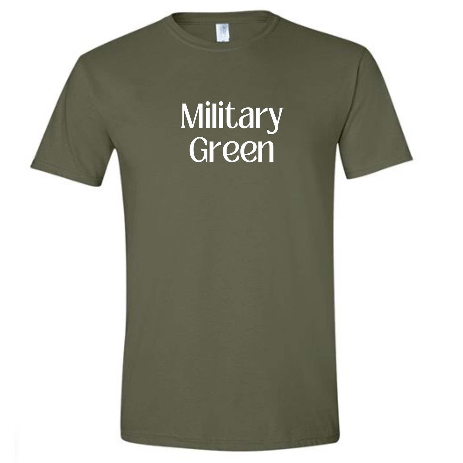 All T-shirt colors available (subject to change if unavailable from vendors)