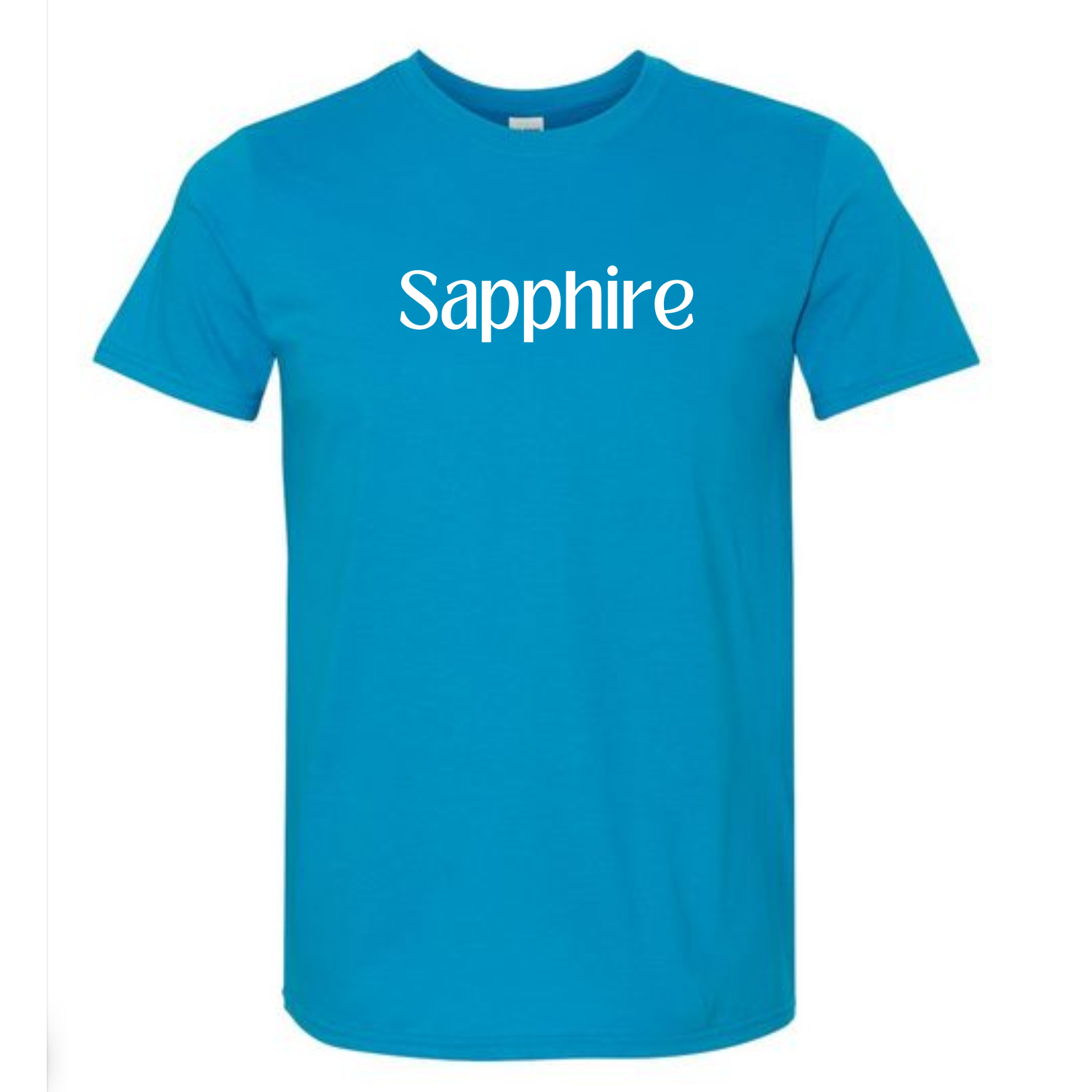 All T-shirt colors available (subject to change if unavailable from vendors)