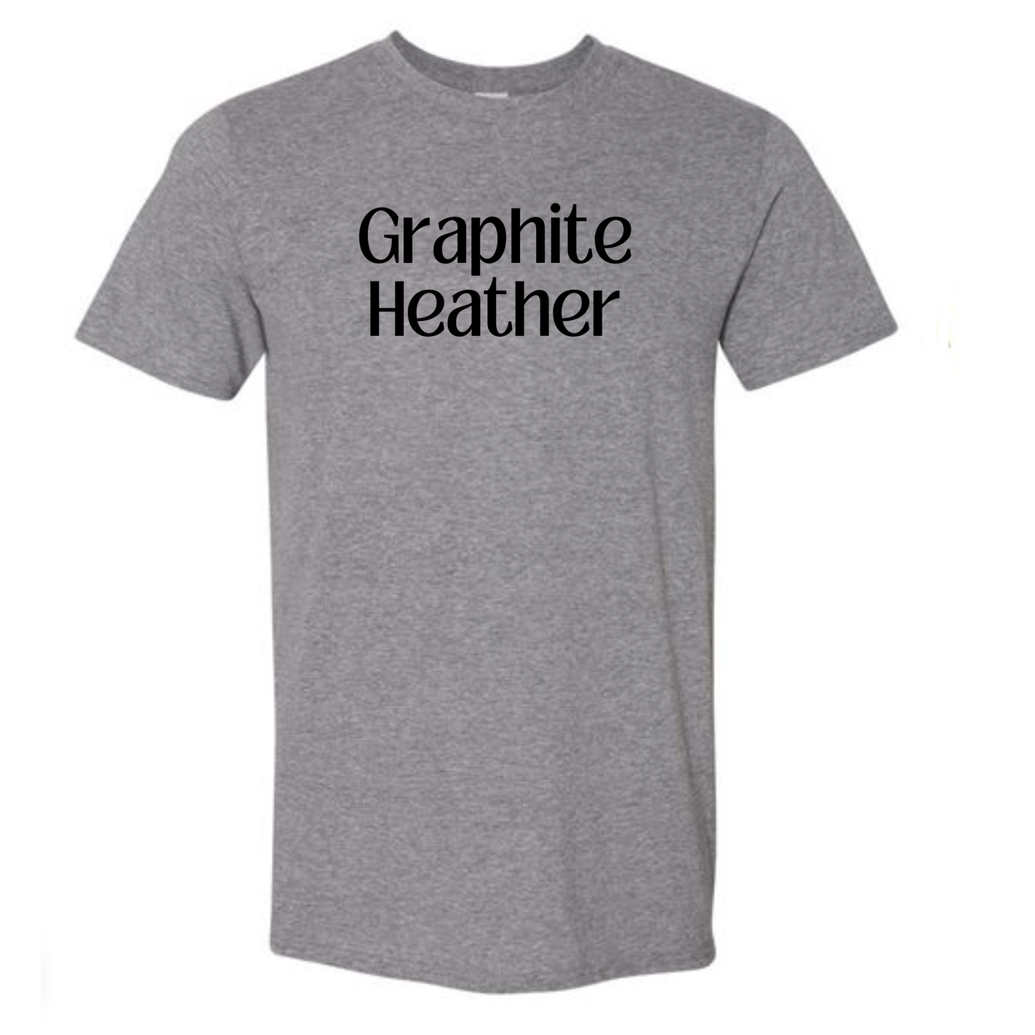 All T-shirt colors available (subject to change if unavailable from vendors)