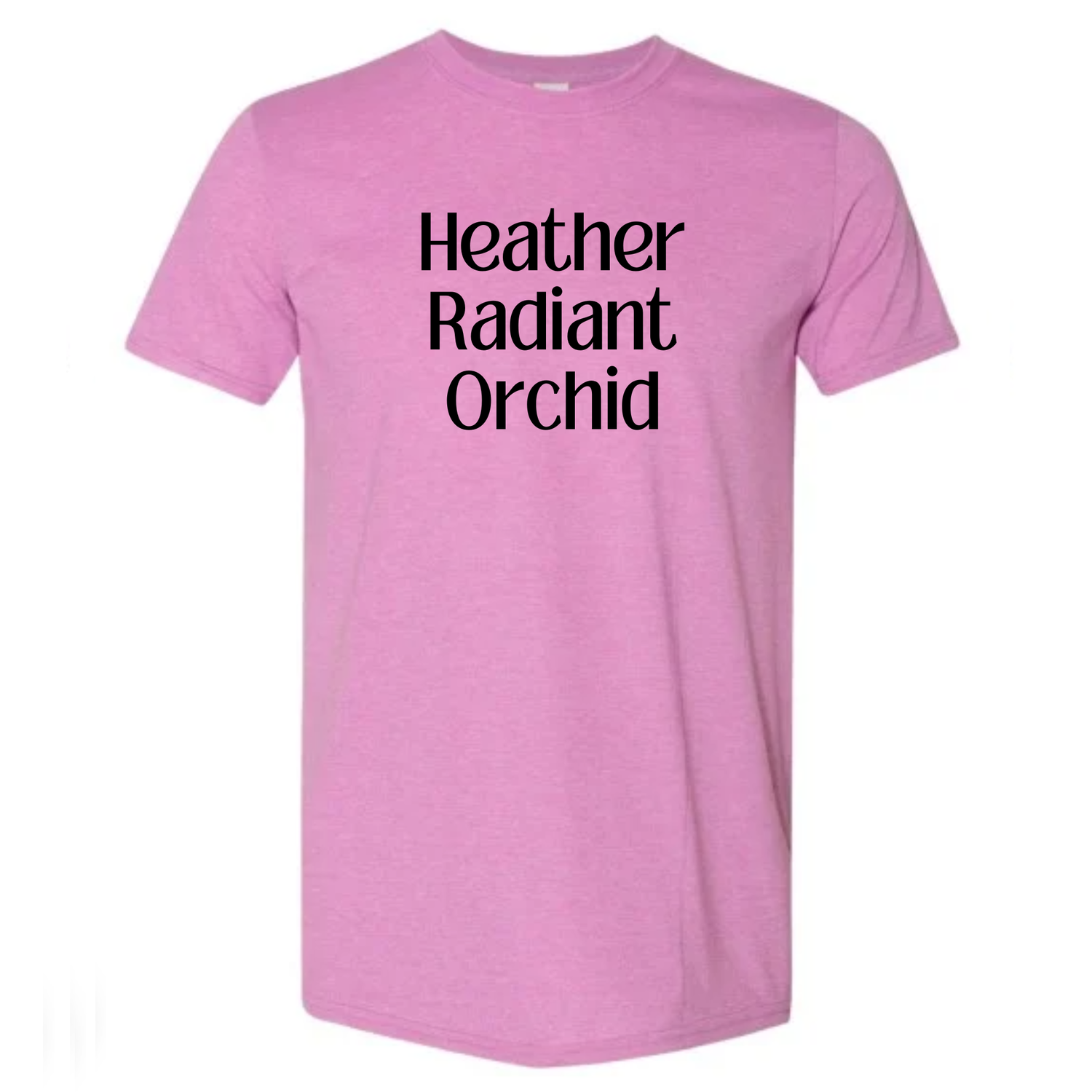 All T-shirt colors available (subject to change if unavailable from vendors)