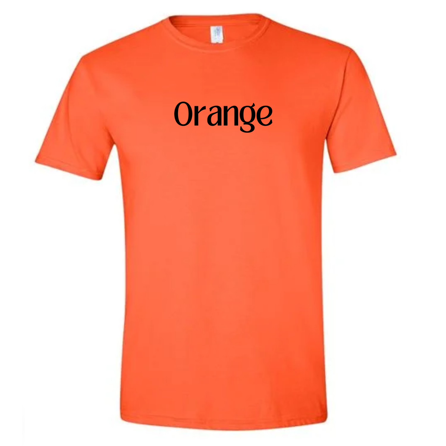All T-shirt colors available (subject to change if unavailable from vendors)