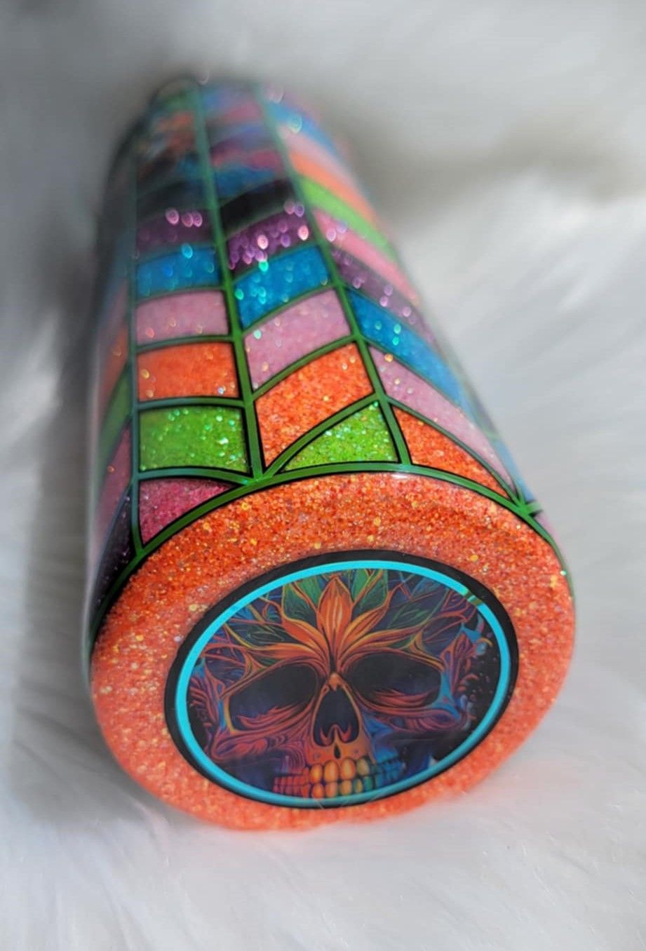 20oz Stained Glass Tangram