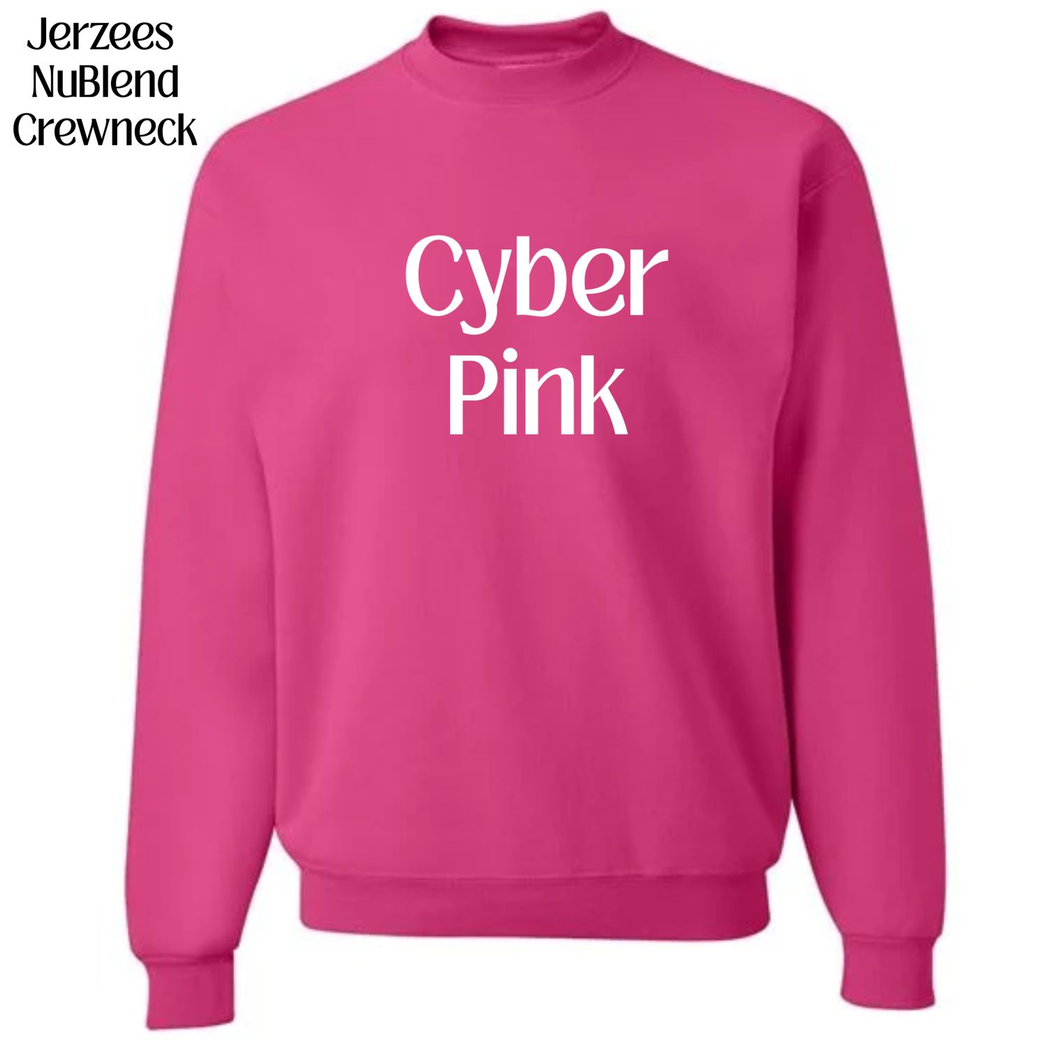 All Crewneck Jerzees NuBlend colors available (subject to change if unavailable from vendors)