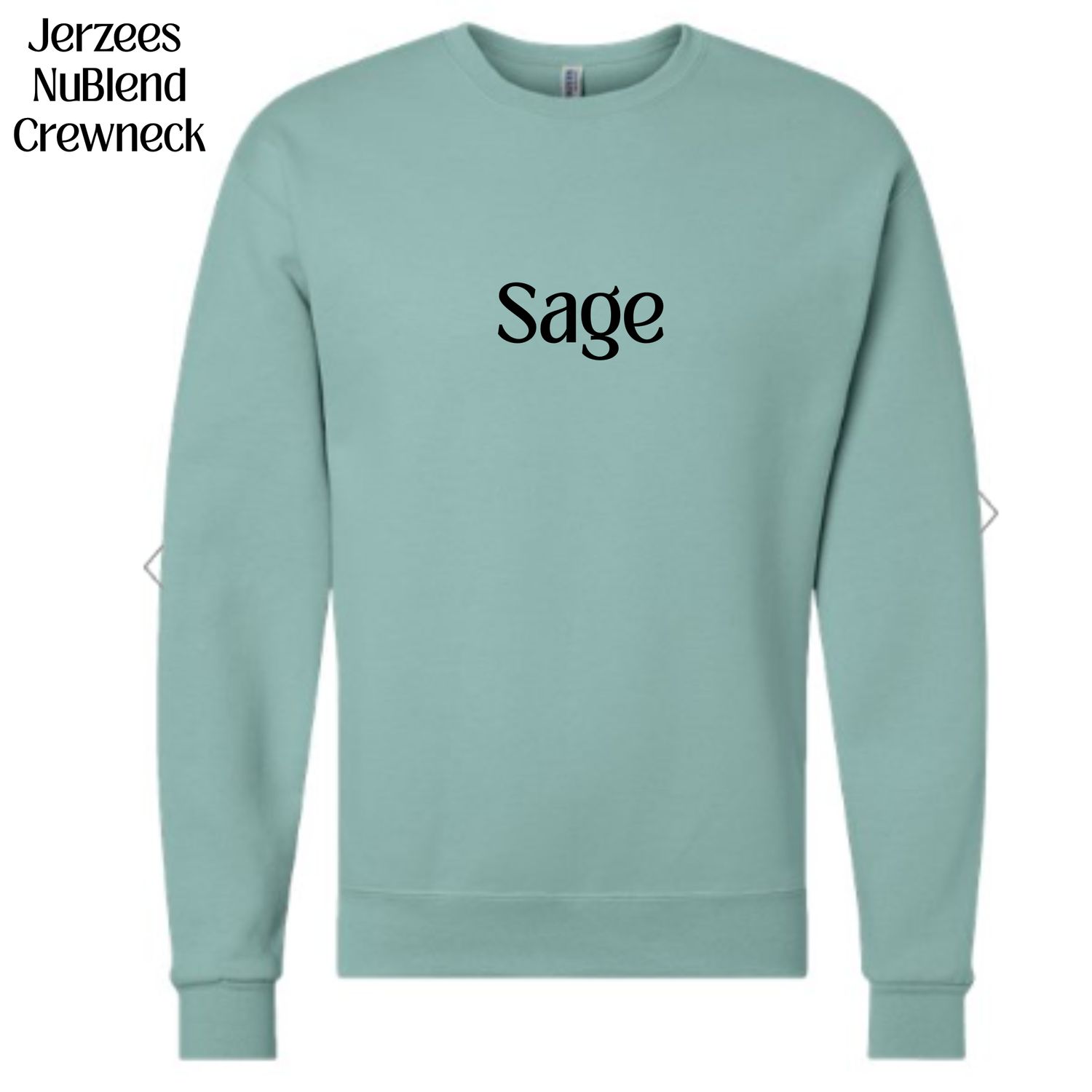 All Crewneck Jerzees NuBlend colors available (subject to change if unavailable from vendors)