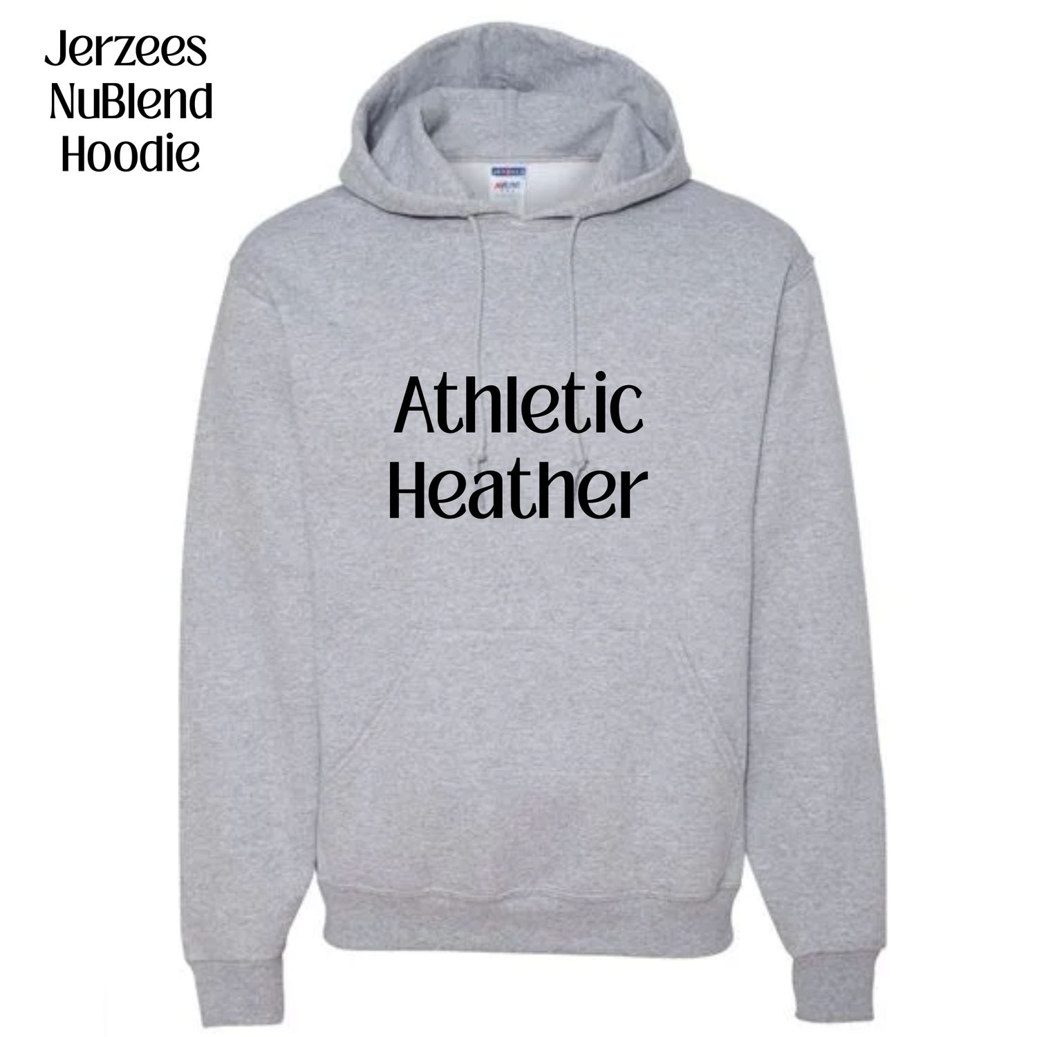 All Hoodie Jerzees NuBlend colors available (subject to change if unavailable from vendors)