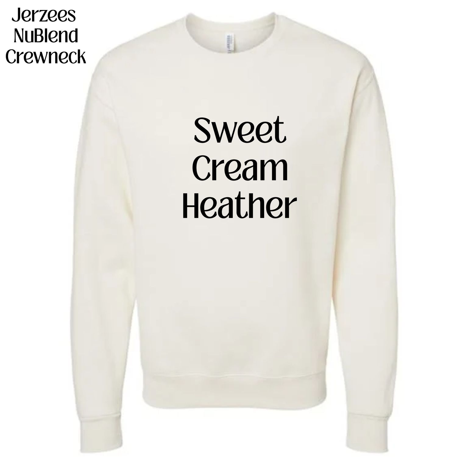 All Crewneck Jerzees NuBlend colors available (subject to change if unavailable from vendors)