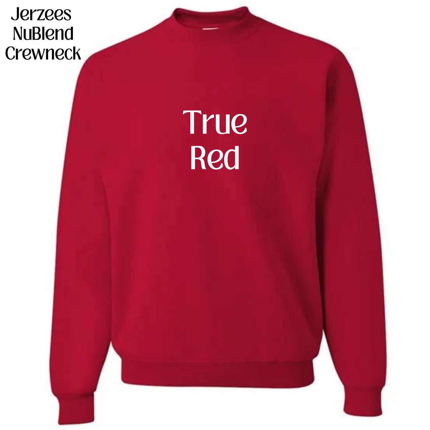 All Crewneck Jerzees NuBlend colors available (subject to change if unavailable from vendors)