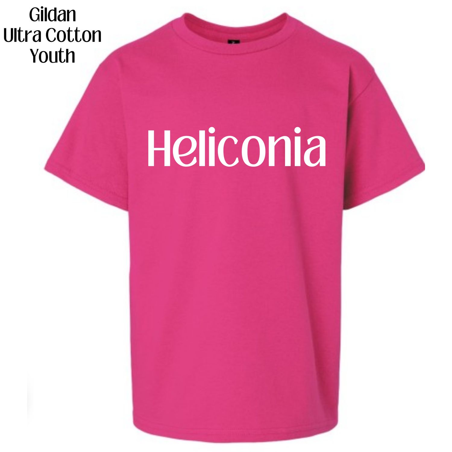 All Gildan Ultra Cotton YOUTH colors available (subject to change if unavailable from vendors)