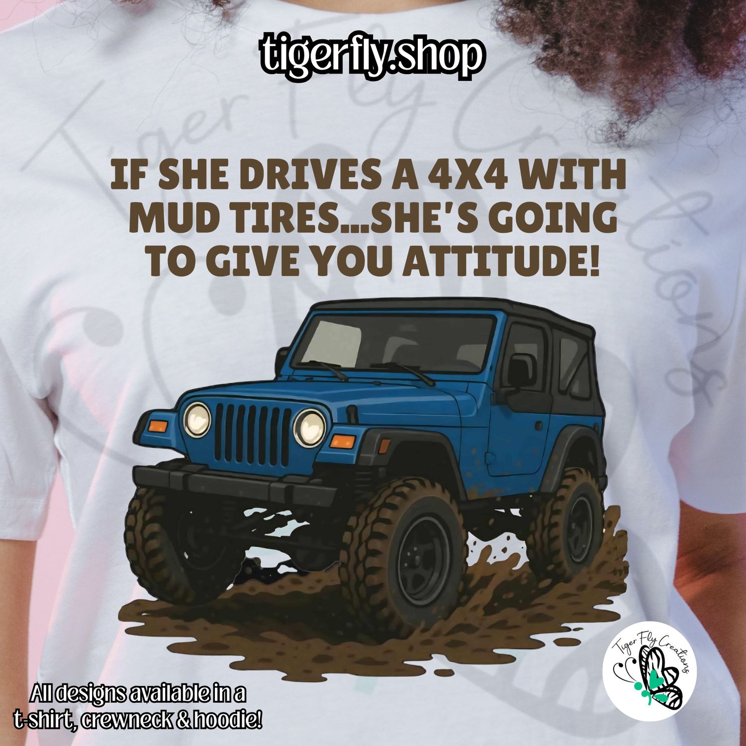 Custom order for Jessica Jeep Shirt