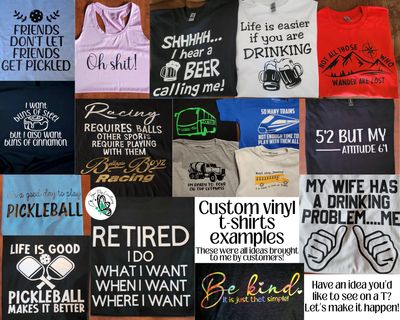 Custom Vinyl Shirts