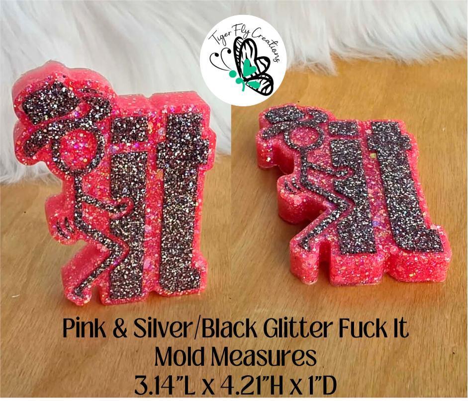 Ready to Ship Epoxy Mold pieces Fuck Off Sign, Wine Stoppers, Pot leaf mold