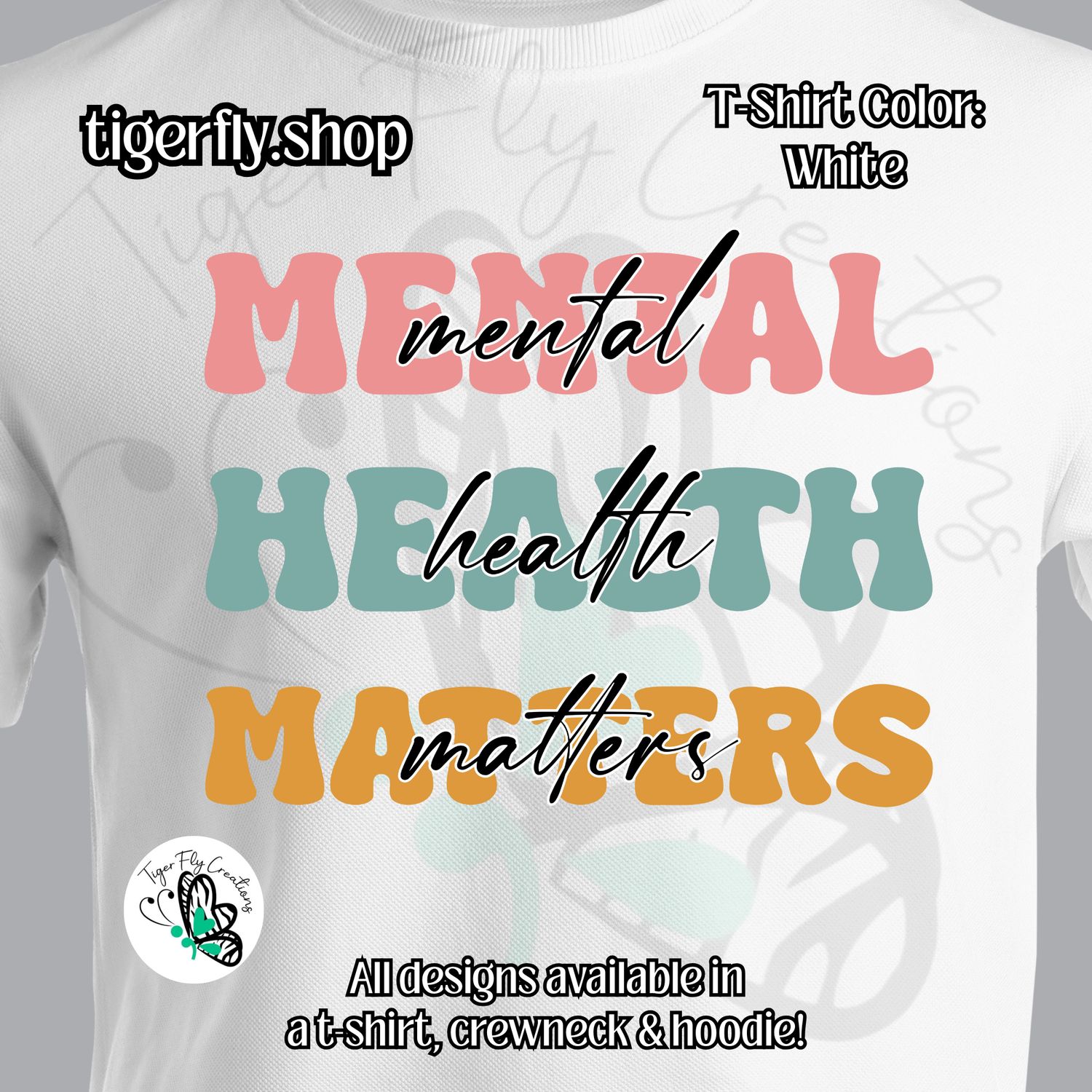 ALL PRE ORDER Mental Health Awareness Shirts (READ DESCRIPTION CAREFULLY)