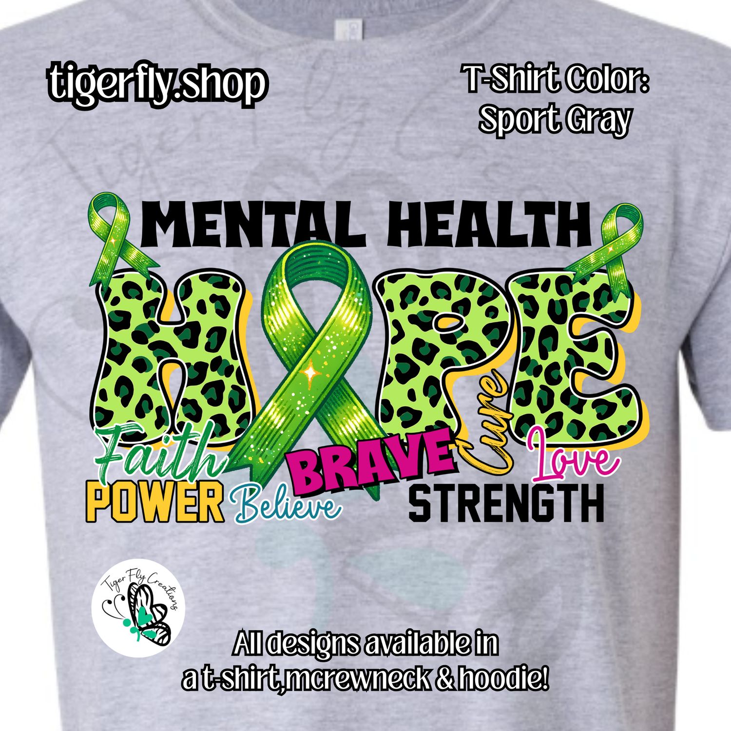 ALL PRE ORDER Mental Health Awareness Shirts (READ DESCRIPTION CAREFULLY)