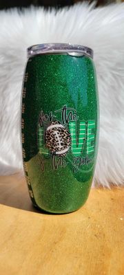 25oz Barrel Tumbler For The Love of the Game