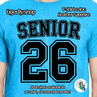 ALL PRE ORDER Senior 2026 Shirts (READ DESCRIPTION CAREFULLY)