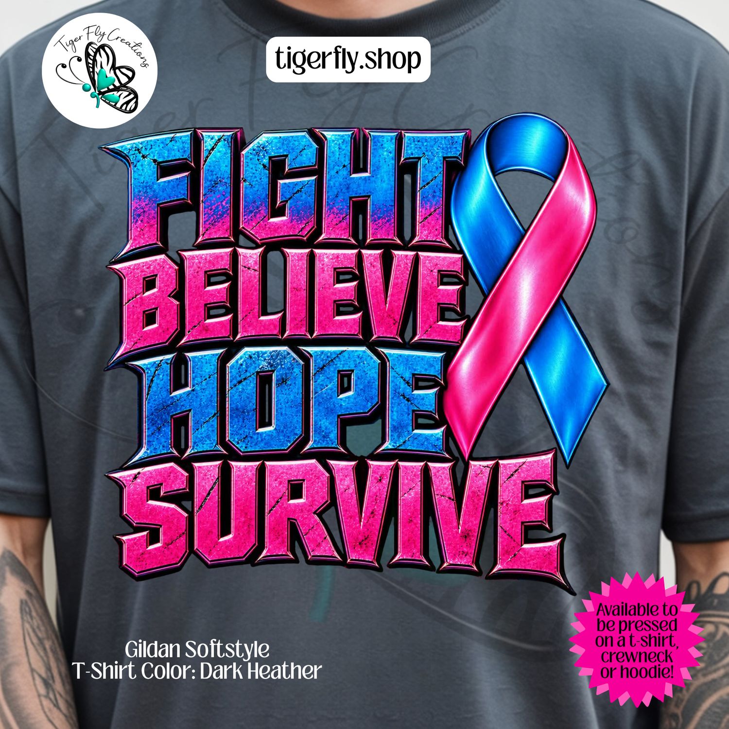 FUCK CANCER Pre-order Shirts ~ Male Breast Cancer Awareness
