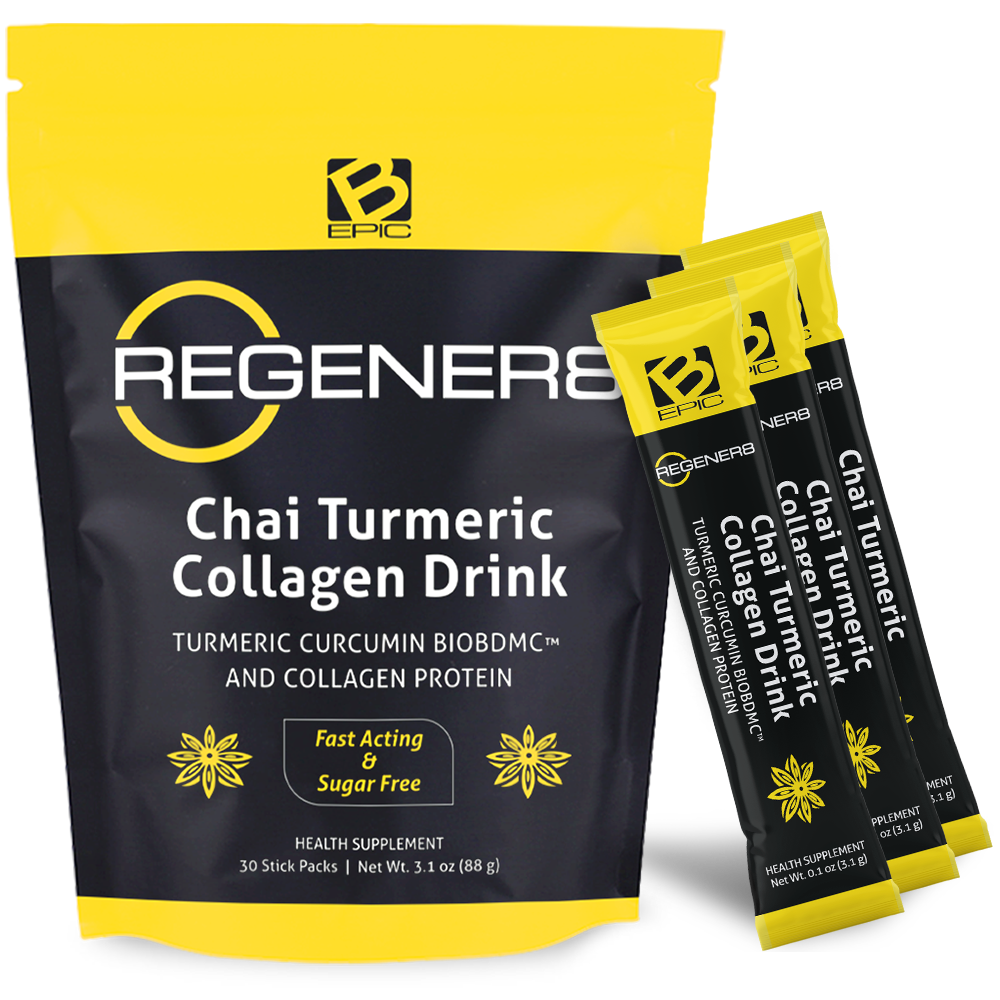 REGENER8® TURMERIC CURCUMIN COLLAGEN DRINK Anti-Aging | Pain Relief