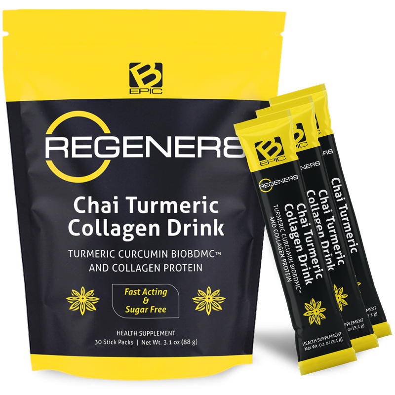 REGENER8® TURMERIC CURCUMIN COLLAGEN DRINK Anti-Aging | Pain Relief