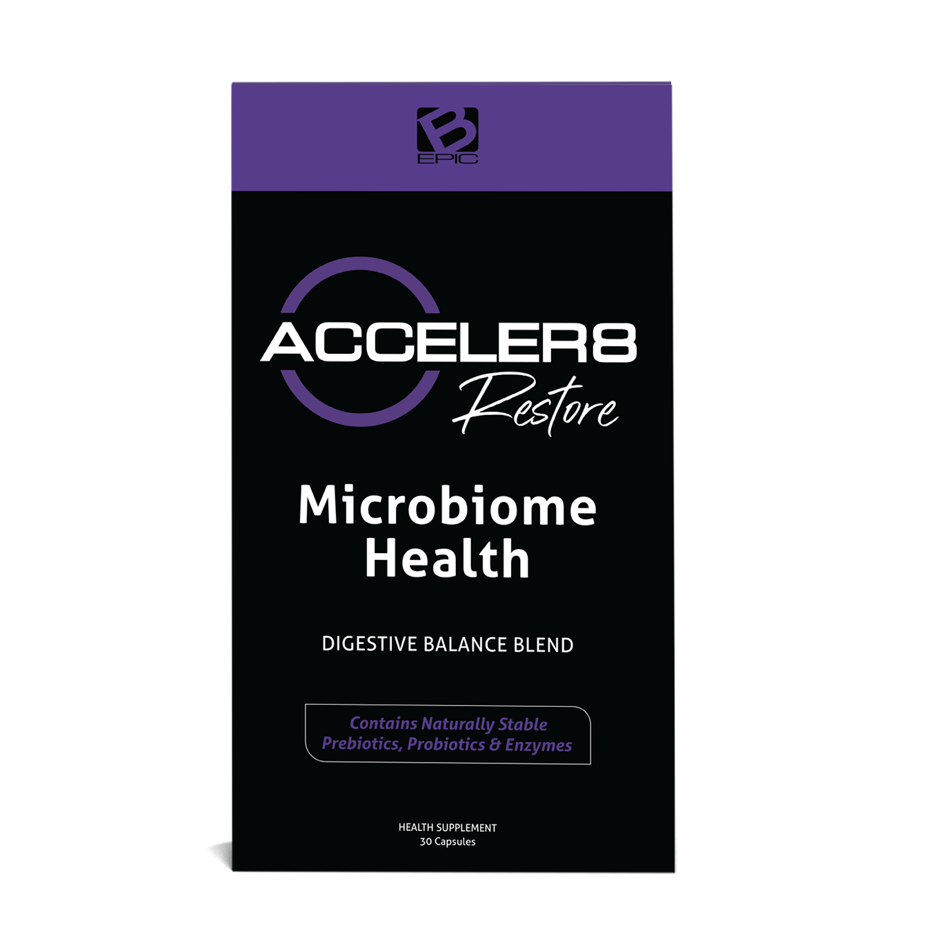 🌿 ACCELER8™ RESTORE — ADVANCED MICROBIOME HEALTH SUPPLEMENT