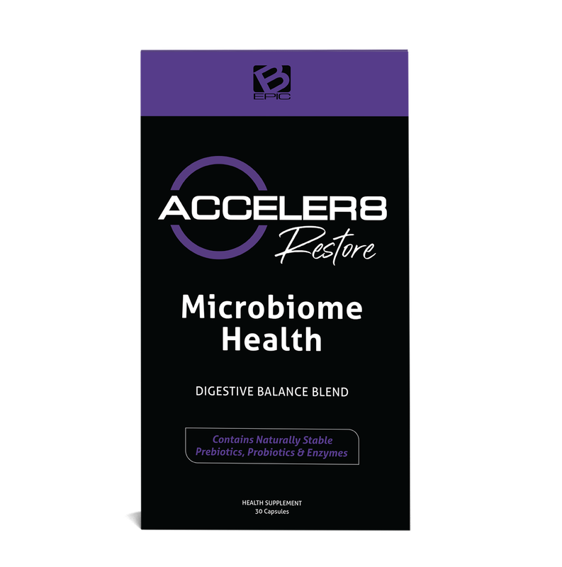 🌿 ACCELER8™ RESTORE — ADVANCED MICROBIOME HEALTH SUPPLEMENT
