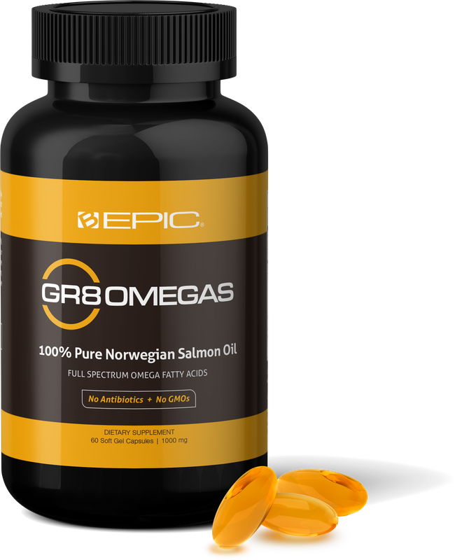 🧡 GR8 OMEGAS® — PURE NORWEGIAN SALMON OIL