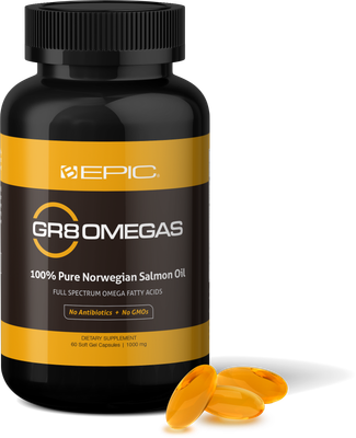🧡 GR8 OMEGAS® — PURE NORWEGIAN SALMON OIL