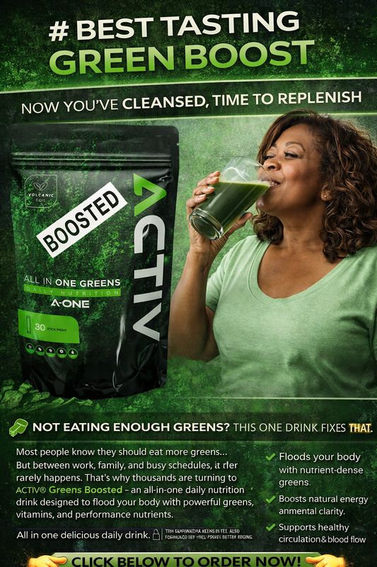 🌿 ACTIV GREENS BOOSTED  | All-In-One Green Super Drink