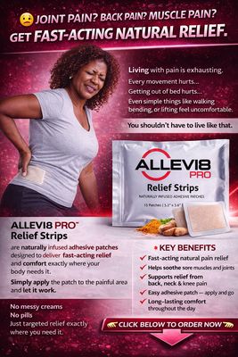 💪 ALLEVI8® PRO — NATURAL RELIEF PATCHES