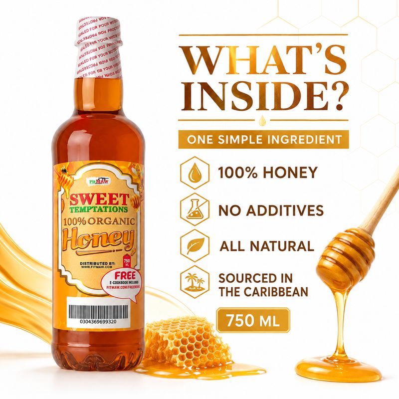 SWEET TEMPTATIONS HONEY | 🌿100% NATURAL | ❌NO ADDICTIVES