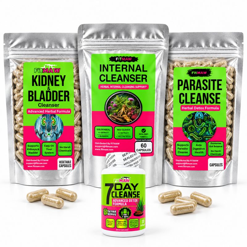 🌿 FITMAW FULL BODY CLEANSER BUNDLE | Total Body Cleanser Kit
