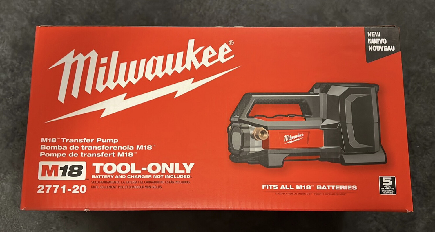 Milwaukee M18 Transfer Pump
