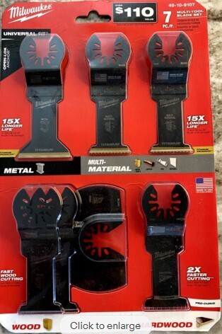 Milwaukee Oscillating Multi-Tool Blade Kit (7-Piece)