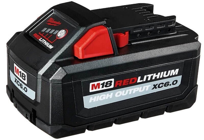 Milwaukee M18 REDLITHIUM High Output XC6.0 Battery